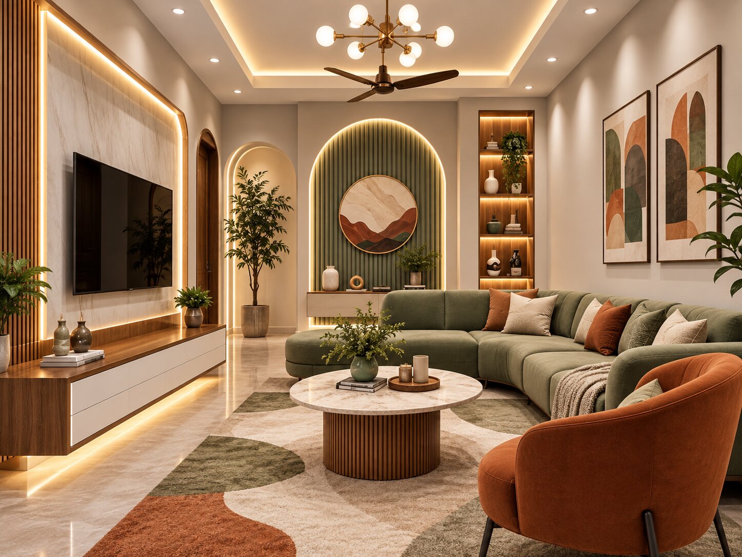 Home interior project by NIWAS Interior in New Town Kolkata