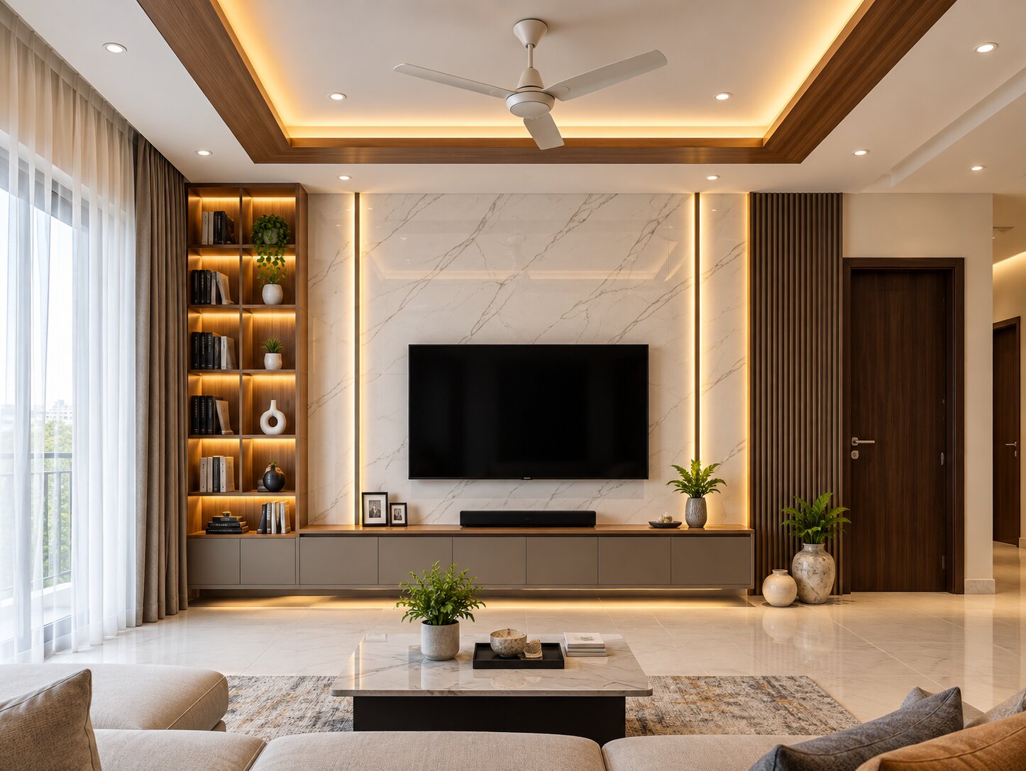 Home interior project by NIWAS Interior in Ruby Kolkata