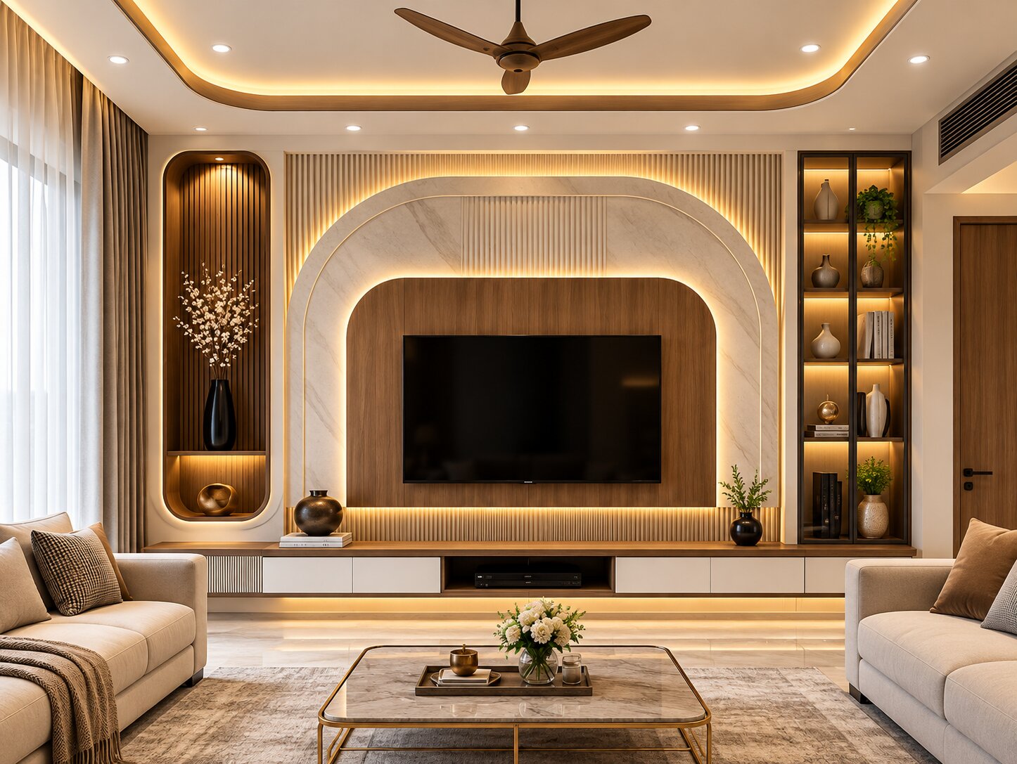 Home interior project by NIWAS Interior in Tollygunge Kolkata